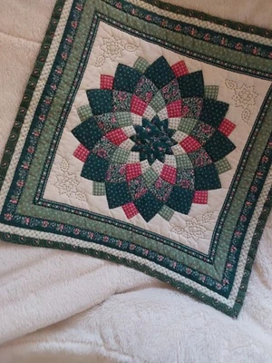 HAND STITCHED CHEATERS CLOTH 16 IN X 16 IN - Image 1 of 3