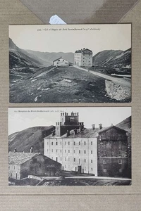 VALLE D'AOSTA-PICCOLO SAN BERNARDO-HOSPICE-LOTTO 2 CARTOLINE-C84-152 - Picture 1 of 1