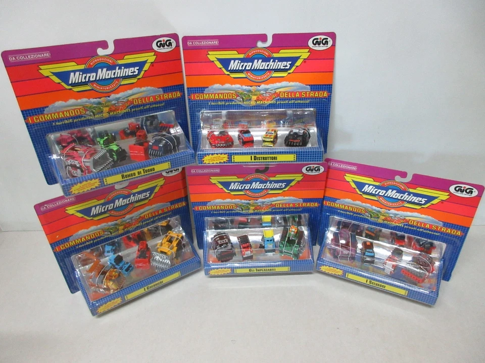 GIG GALOOP 6430 MICRO MACHINES "I COMMANDO DELLA STRADA" 1989 - Immagine 1 di 1