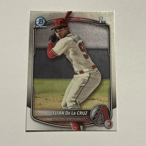 Tarjeta Elian De La Cruz 2025 Bowman Chrome Prospects #BCP249 Arizona Diamondbacks  - Imagen 1 de 2