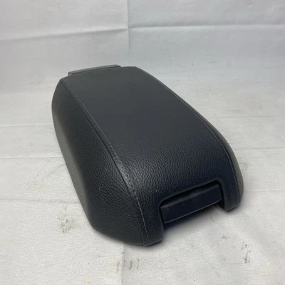 Volvo XC90 2003-2014 consola central tapa reposabrazos cubierta superior cuero negro OEM Foto 1 de 4