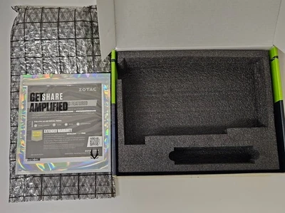 BOX ONLY and WARRANTY CARD ZOTAC GAMING GeForce RTX 3060 Twin Edge OC 12GB GDDR6 - Image 1 of 4