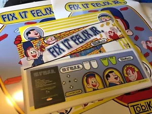 Kit de arte arcade Fix It Felix Jr: arte lateral, carpa, bisel, Cpo - Imagen 1 de 12