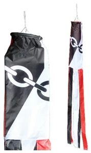 Calcetines de viento de nailon Black Country Region Flag de 5' - Imagen 1 de 6