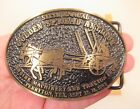ENGINE MACHINERY & TRACTOR SHOW - Perryton, TX - Belt Buckle - Solid Bronze - #1