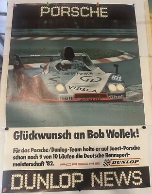 1982 Vintage Porsche 936 Original Poster 20x30 Inches - Image 1 of 4