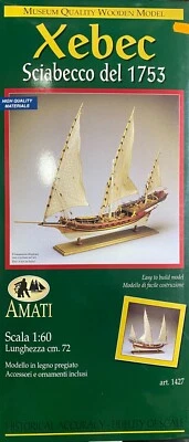 Amati art. 1427 Scatola montaggio Sciabecco scala 1/60 - Immagine 1 di 4