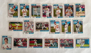 Cardinals 2023 Topps Heritage + High Number Base Team Set *19 cards* Walker RC - Picture 1 of 1