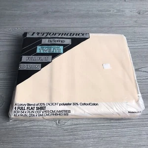 Performance by Springs Twilite Full Flat Sheet Peach | New Sealed - Picture 1 of 4