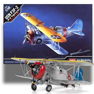 KIT MODELO ACADEMY 12326 1/48 USN GRUMMAN F3F-2 "VF-6 'FIGHTING SIX'" - Imagen 1 de 4