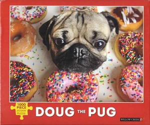 Doug The Pug 1000 Piece Puzzle - Picture 1 of 2