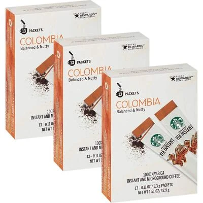 Starbucks VIA Instant Coffee, Colombia, 13 CT Pack - 3 - Image 1 of 4