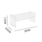 Stackable Plastic Shelves Bathroom Cabinet Cosmetics Holder Stand For School Ds