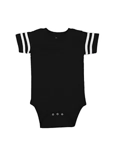 Rabbit Skins 4437 Infant Football Fine Jersey Bodysuit - Picture 1 of 16