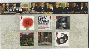 GREAT BRITAIN 2018 THE GREAT WAR PRESENTATION PACK UNMOUNTED MINT - Imagen 1 de 1