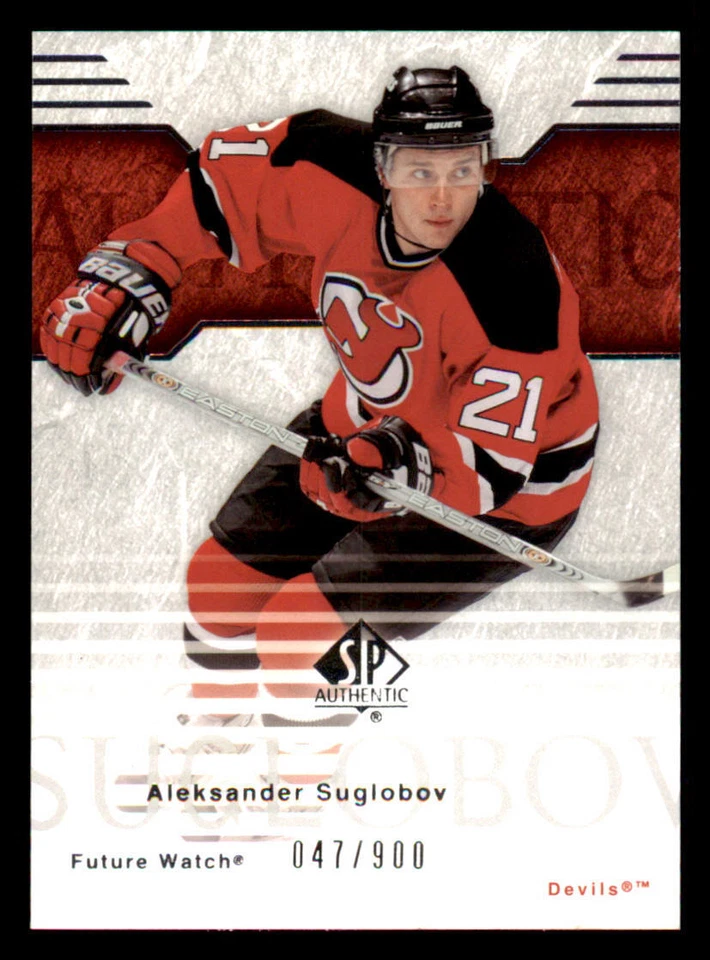 2003-04 SP Authentic #165 Aleksander Suglobov RC /900 - Image 1 of 2