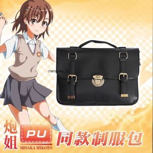 Animation Peripheral Misaka Mikoto JK Uniform Bag Anime Backpack Gifts New