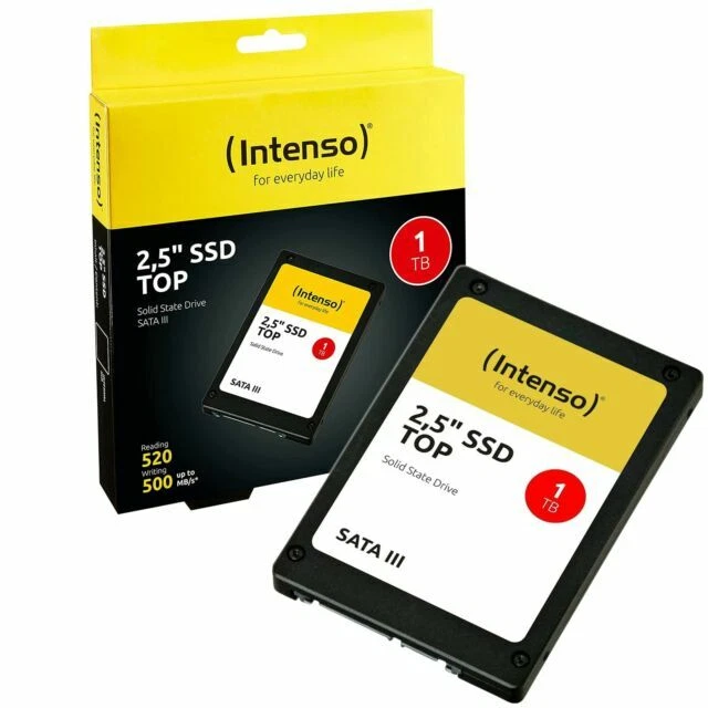 Intenso Top 1TB 2,5" SATA III SSD Interno (3812460)