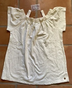 435 by Matilda Jane Girls Size 16 NWT Ivory, Ecru Top NEW - Picture 1 of 1