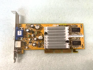 ASUS AGP-V8170MAGIC/64M AGP VGA CARD VGA SVID COMP OUT MXB188 - Picture 1 of 4