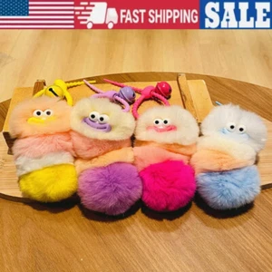 Cute Cartoon Plush Doll Keychains Cartoon Model Pendant Keyring for Bag Key Car - Picture 1 of 16