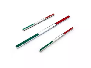 Ferrari 430 599 458 488 F12 812 Tricolore Italian Flag Emblem Decal Badge Kit - Bild 1 von 3