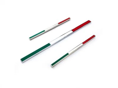 Ferrari 430 599 458 488 F12 812 Tricolor Bandera Italiana Emblema Calcomanía Insignia Kit Foto 1 de 3