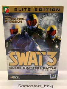 SWAT 3 CLOSE QUARTERS BATTLE ELITE EDITION - PC COMPUTER - BIG BOX 2000 - Picture 1 of 17