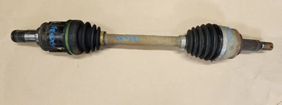 2008-2015 Mitsubishi Lancer Evolution LH Left Front Axle Shaft OEM Good Boots - Image 1 of 4