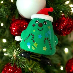 WindUp Toy Christmas Tree Toy Walking Party Favors Figure X Mas Holiday Gift - Picture 1 of 10