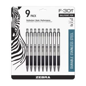 Zebra F-301 Stift, 9 Stück - Bild 1 von 2