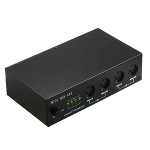 UM4X4 USB MIDI Interfaz 4 IN/4 Out 64 Canales MIDI 4i/4o Merge 2i4o 6y1 C3H8 - Imagen 1 de 5