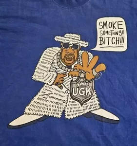 Vintage Algierz UGK Pimp C T-Shirt Smoke B Artist Officialz Rap Tee 2XL - Bild 1 von 9