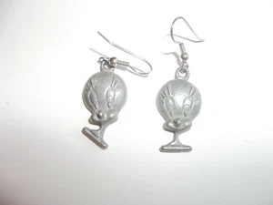 TWEETY PIERCED EARRINGS - WIRE 1992 - Picture 1 of 2