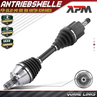 Drive Shaft Front Left Without ABS Ring Manual Transmission For Volvo V40 525 526 - Image 1 of 4