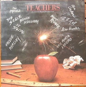B.O du film " teachers " LP de 1984 - Freddie Mercury - ZZ top - Joe Cocker - Picture 1 of 2