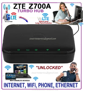 4G LTE Wi-Fi Wireless Router and Phone Base Landline - Picture 1 of 6