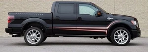 Harley Davidson FORD Chrome Vinyl Decal F - Series 150 250 350 Bedside Tailgate - Bild 1 von 3