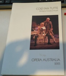 Mozart COSI FAN TUTTE : OPERA AUSTRALIA 2005 SC Book - Picture 1 of 1