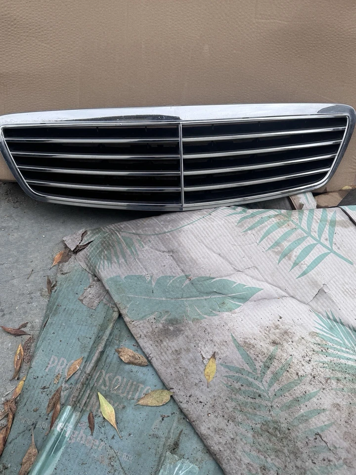  1999 2000 2001 2002 MERCEDES-BENZ W220 S500 S430 РЕШЕТКА КАПОТА - Изображение 1 из 1