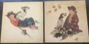 quadri norman rockwell con cornice - Foto 1 di 7