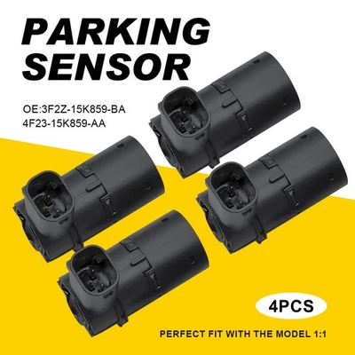 Sensor de asistencia de estacionamiento de respaldo de parachoques inverso 4 para Ford Explorer F250 F150 F350 A Foto 1 de 4