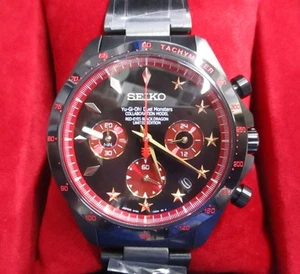 Yu-Gi-Oh! Duel Monsters x SEIKO Red-Eyes Black Dragon Model Watch Limited Japan - Picture 1 of 7