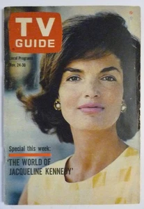 Original Chicago TV Guide Nov 24 1962 JAQUELINE KENNEDY Milburn Stone Gunsmoke - Picture 1 of 3