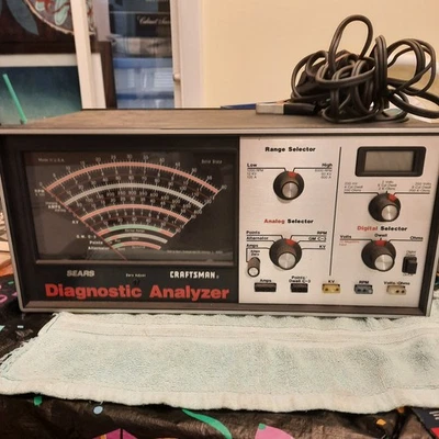 Analizador Diagnóstico Inductivo Analógico/Digital Sears Craftsman Nº 21045 Solo Piezas Foto 1 de 4