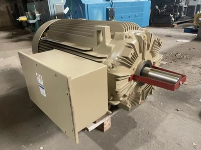 500 HP General Electric AC Electric Motor 1800 RPM Fr 449T TEFCBB 460 V New - Image 1 of 3