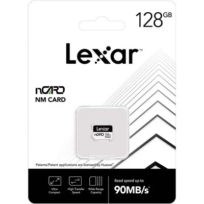 Lexar Ncard NM 128GB Memory Card Nano for Phones Huawei - Image 1 of 3