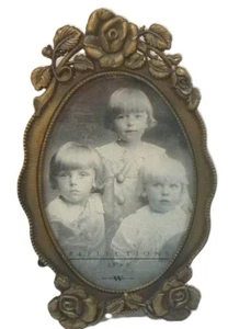 Western Gallery Ornate Rose Oval Picture Frame 3.5" x 5" - Picture 1 of 5