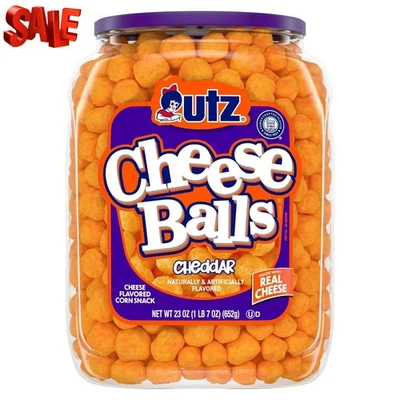 Сырные шарики Utz, бочка 23 унции - Изображение 1 из 4