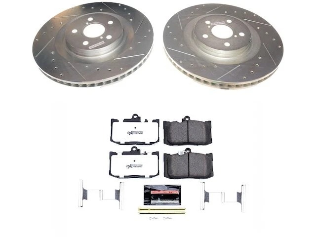 刹车片和转子套件适用于 GS350 RC350 GS200t GS300 GS450h IS500 RC300 TN15B7 — 第 1/1 张图片